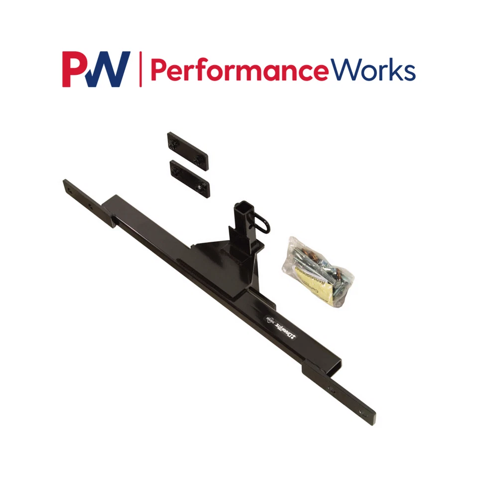 Enganche de remolque Draw-Tite 24880 clase I, negro, receptor de 1-1/4 pulgadas para Passat 12-22 Foto 3 de 4