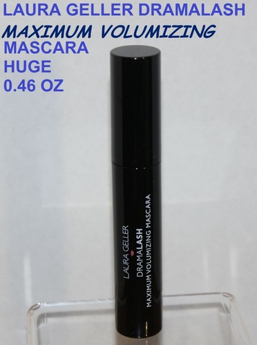LAURA GELLER DRAMALASH MAXIMUM VOLUMIZING MASCARA HUGE 0.46 OZ BLACK 1956 RV $24 - Picture 2 of 14
