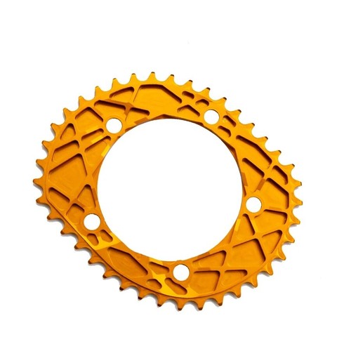 Plato ovalado KCNC K6 BLADE 110BCD 53T 39T ultra ligero para bicicleta de carretera 5 brazos - Imagen 23 de 26