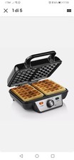 365123 Tristar Cialdiera per Waffle WF-2195 Nera 1000 W 2 Waffle Casa e Giardino