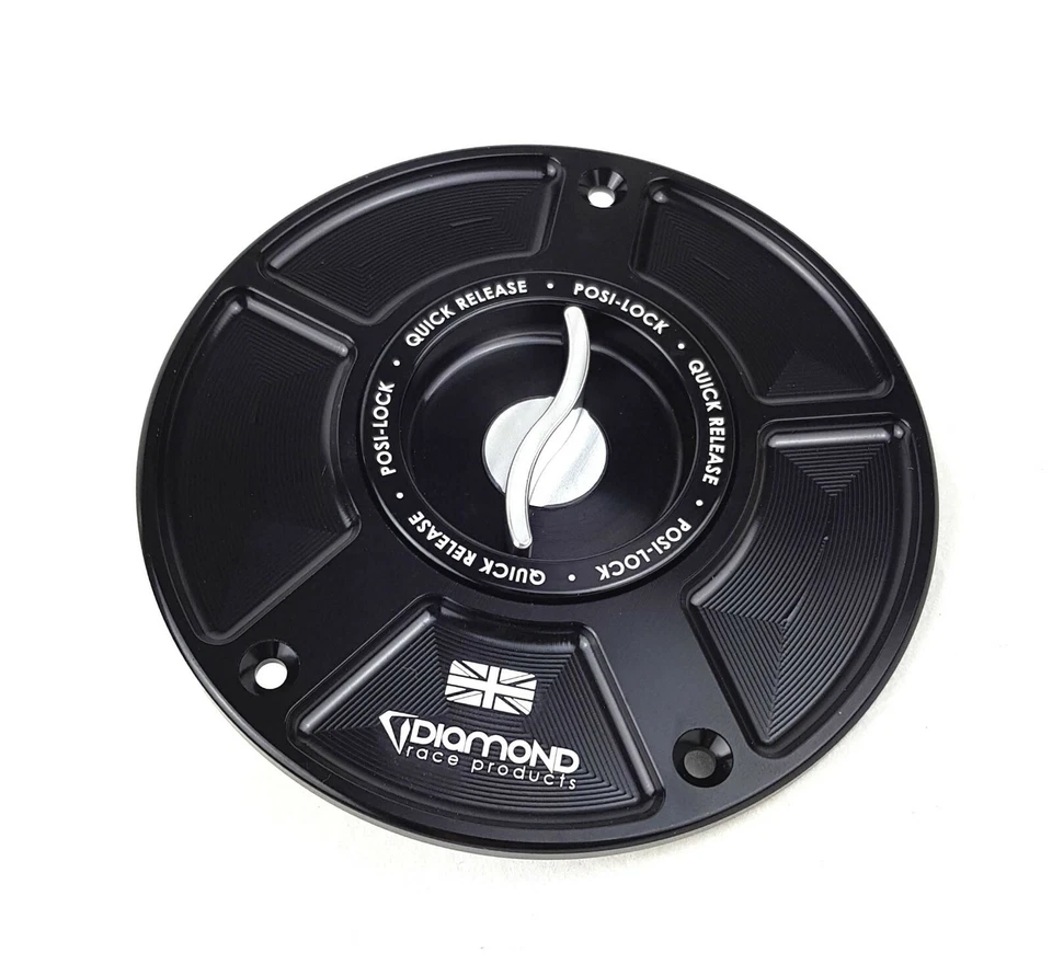 DIAMOND RACE SUZUKI QUICK RELEASE FUEL TANK CAP GSXR 600 750 1000 SV 650 TL - Image 2 of 4