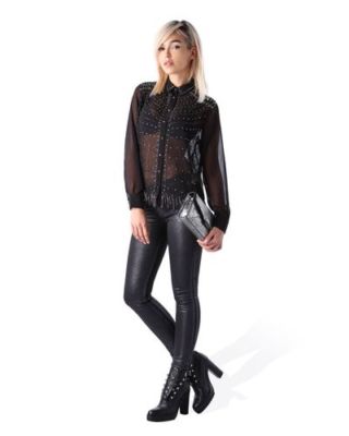 Diesel C-Nabi Top - schwarz - Large 