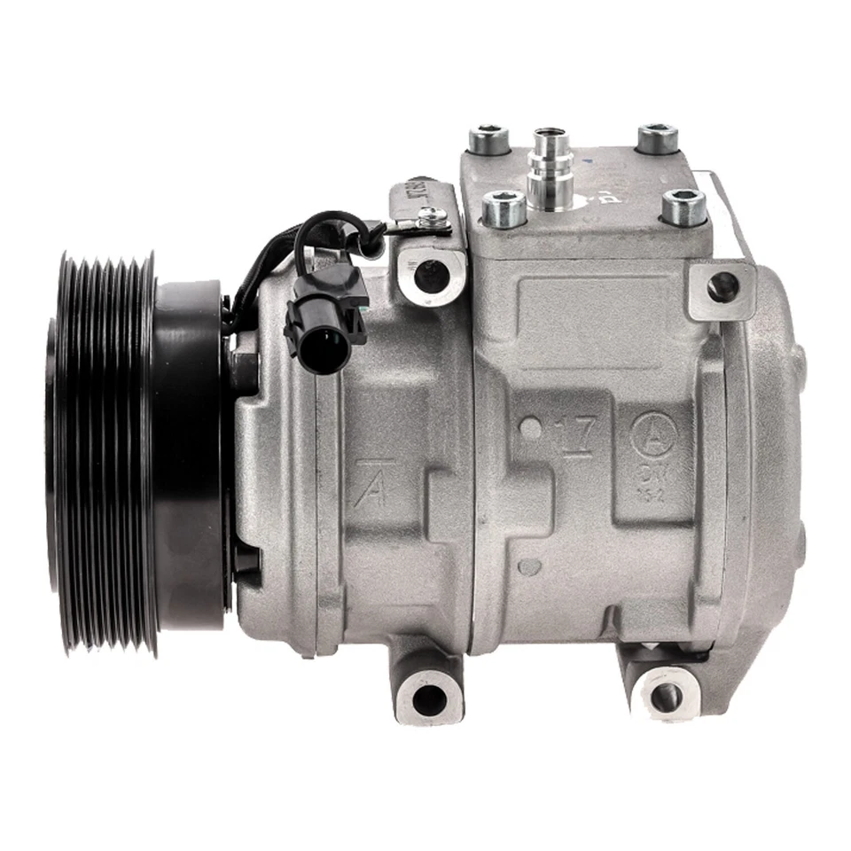 Compresor de aire acondicionado 10PA17C para Hyundai Genesis cupé 3,8 L - 2010 2011 2012 QR Foto 2 de 4