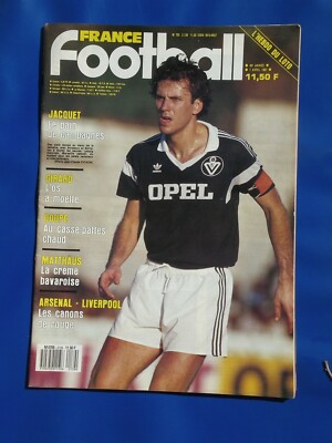 Poster / Page Foot - Girondins De Bordeaux Saison 1987/88 - Vintage Collection