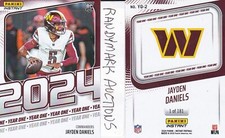 Jayden Daniels WASHINGTON COMMANDERS 2024 PANINI INSTANT YEAR ONE YO-2 x/181 RC