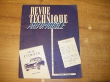 Revue technique Citroen ID