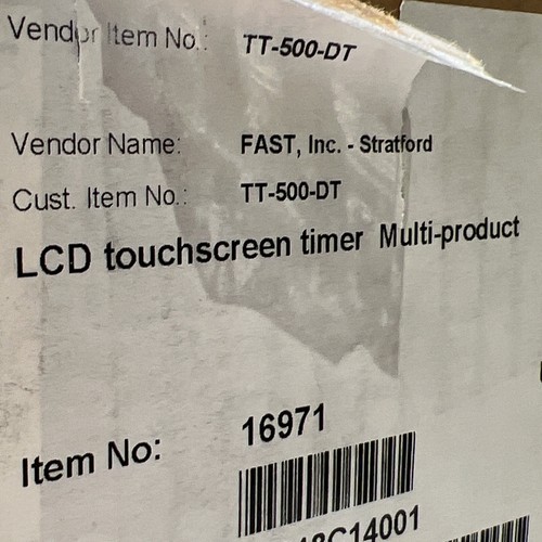 FASTIMER TT-500-DT LCD TouchScreen Timer Multi-product Kitchen Brain - 第 4/4 張圖片