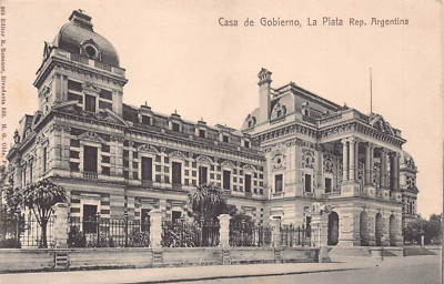 AK - ARGENTINIEN - BUENOS ARIES - CASA DE GOBIERNO LA PLATA - FRÜH