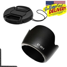 ET-60 II Lens Cap Flower Lens Hood for Canon EF 75-300MM f/4-5.6 III