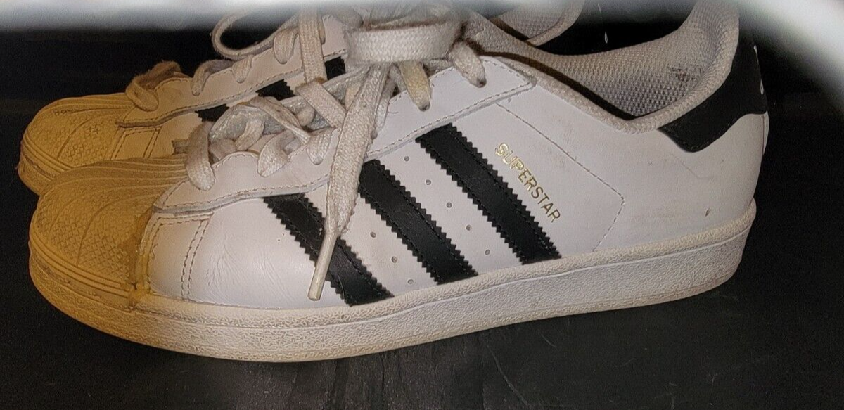 Size 7 - Adidas Superstar Footwear White Black - EG4958 | eBay