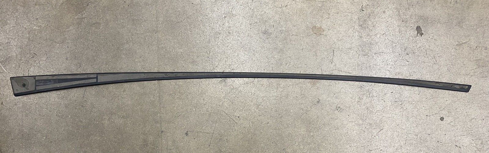 Door Belt Black PlasticTrim Molding For 2009-2015 Audi R8 Vehicles