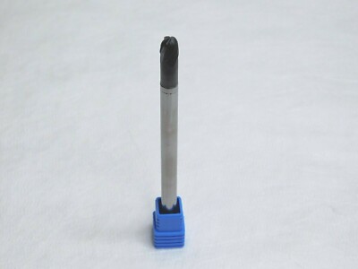 Niagara Cutter Carbide Ball End Mill Diamond Finish 1/4'' x 1/4'' x 4'' 4FL N77218