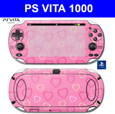 PSvita Pink/Black メモステ ポーチ PSvita Pink/Black メモステ