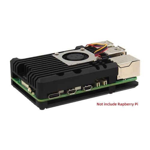 Robust Cooling Enclosure Box Effective Heat Dissipation for RPi5 5B 8GB/4GB/2GB - Bild 6 von 8