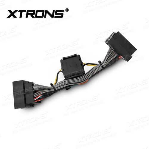 ISO Wiring Harness Cable with NoiseCanceling Box For Head unit Fit BMW