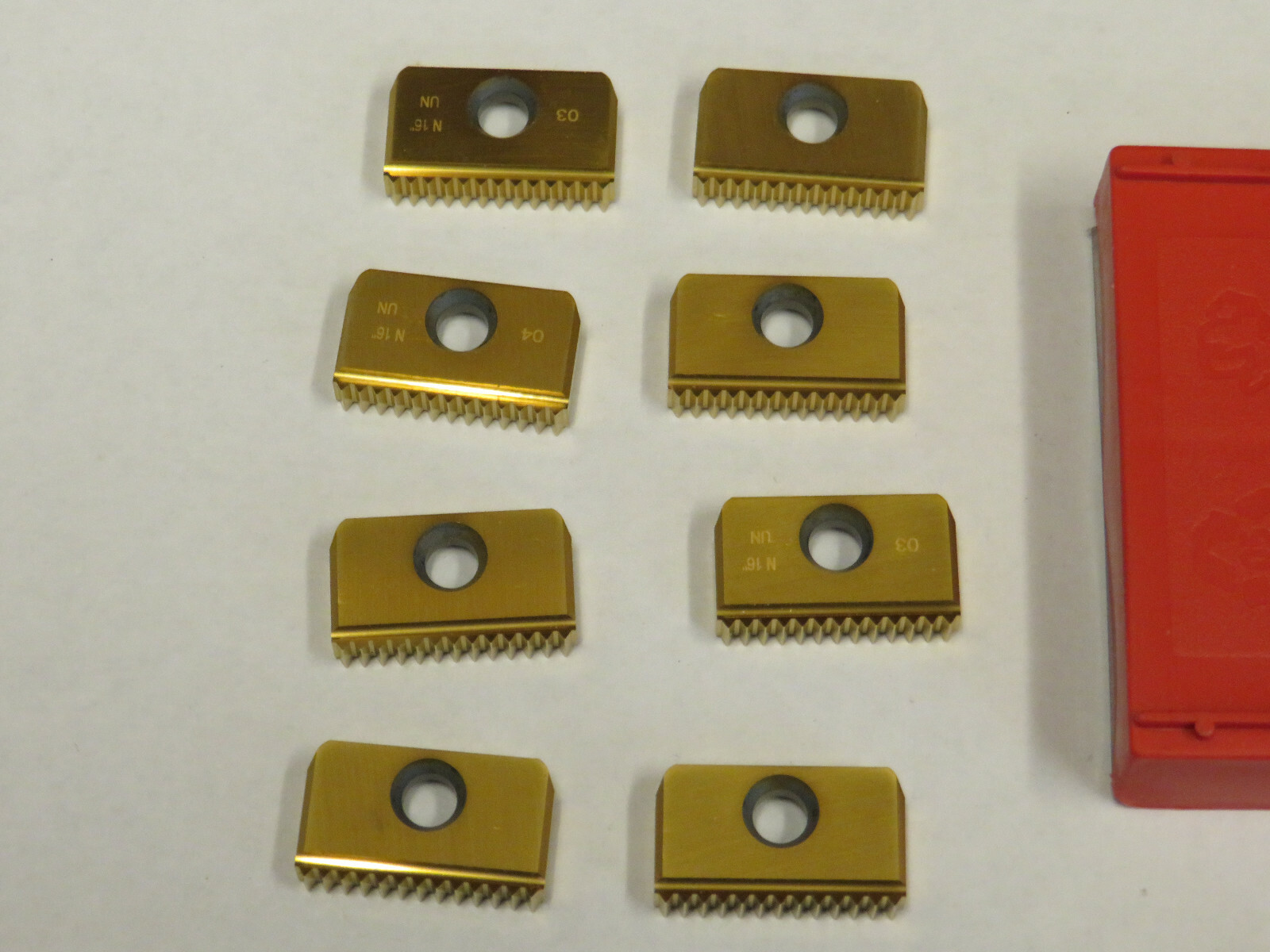 XACTFORM 21NTM16 UN K20C CARBIDE THREAD MILL INSERTS, 2 PCS eBay