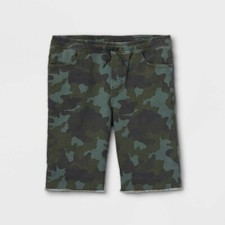 NEW Boys' Pull-on Jean Shorts - Art Class  L 12/14 HUSKY