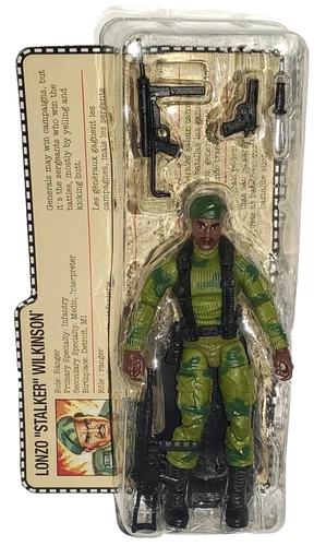GI Joe LONZO STALKER WILKINSON 3.75" Figure Ranger Infantry Retro Collection