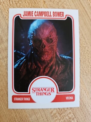 Stranger Things Custom Trading Card - Vecna Played By Jamie