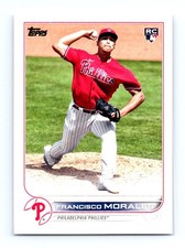 #USC168 2022 Topps ^ Francisco Morales RC Philadelphia Phillies