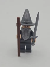 LEGO Minifigure Gandalf The Grey from 79010 w/ Sword New No Cracks 