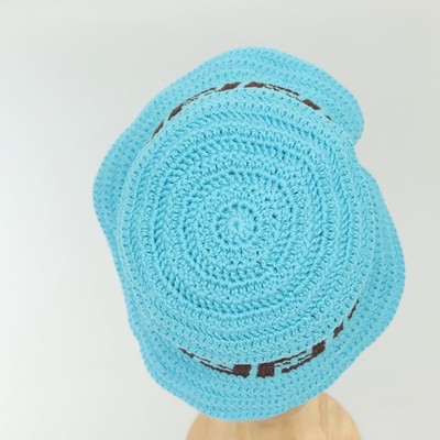 FENDI Zucca Canvas Hat Cotton Blue Auth yk19421M FENDI Zucca Canvas Hat Cotton Blue Auth yk19421M | eBay main image 4