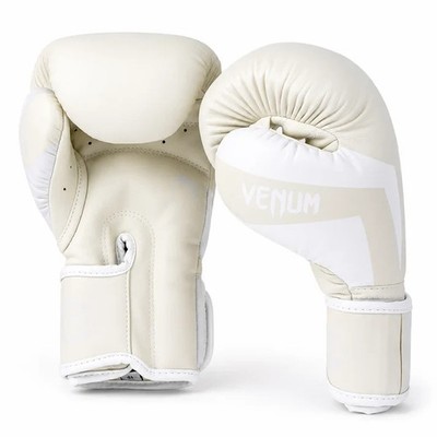 Venum Elite Boxing Gloves 14 oz White/Off-White- Guantes Box
