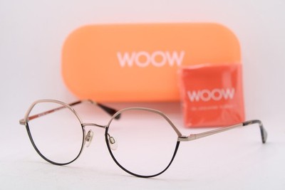 NEW WOOW BRIGHT SIDE 1 COL 9618 PINK BLACK HAVANA AUTHENTIC EYEGLASSES 50-17