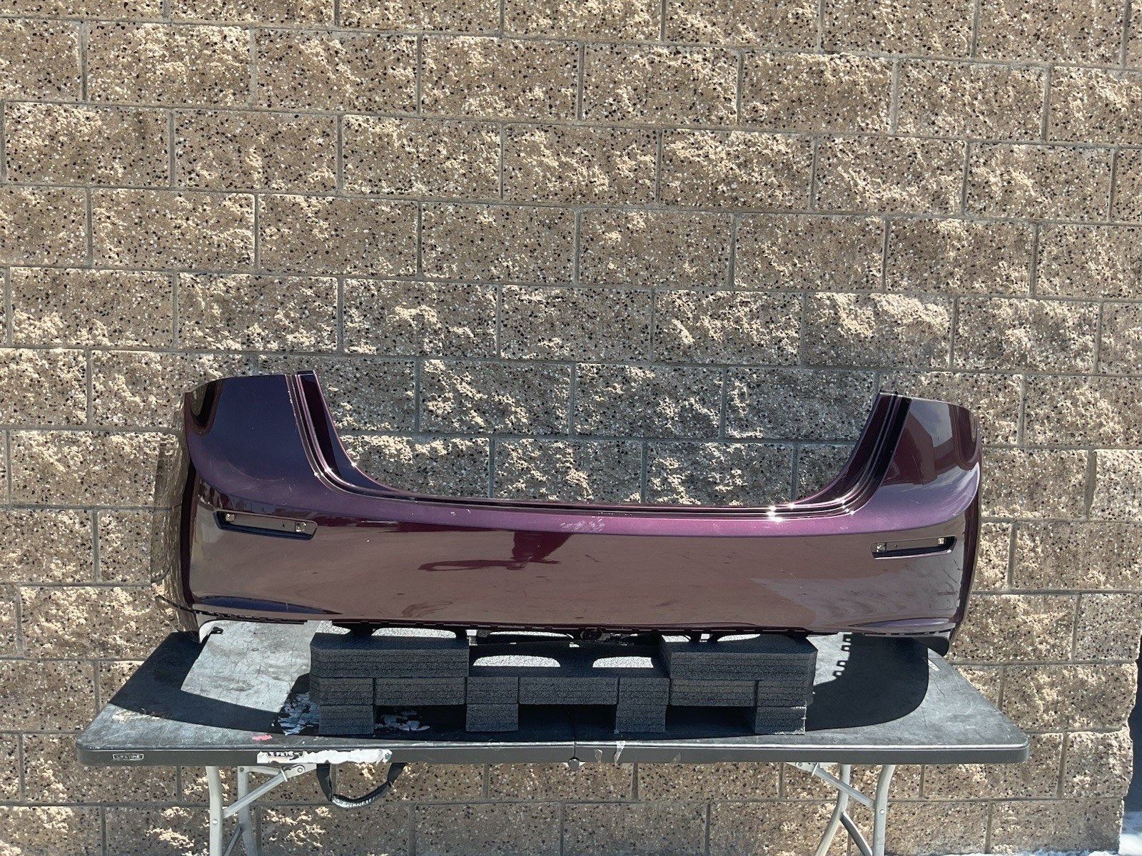 2014 2015 2016 2017 MASERATI GHIBLI REAR BUMPER USED OEM