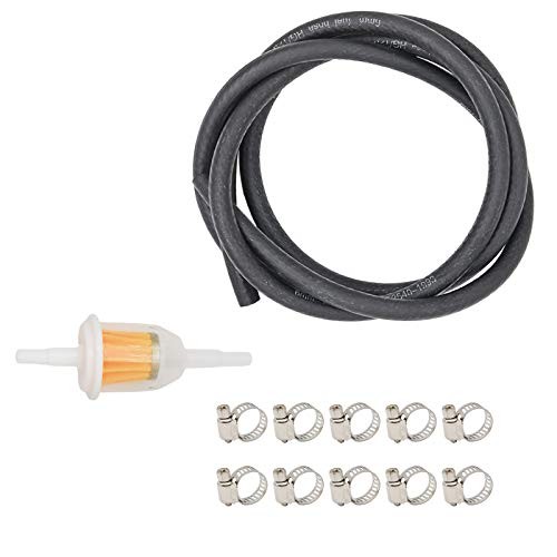 Universal Electric Fuel Pump Kit 12V (3-6PSI) inline Low Pressure Fuel Pump 