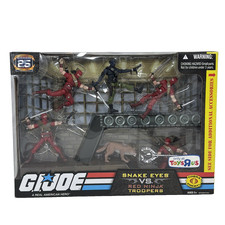 2007 GI Joe 25th Annv Snake Eyes vs Red Ninja Troopers Toys R Us Exclusive NIB