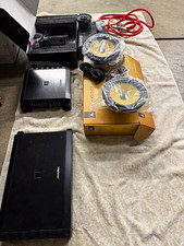 Car Audio essentials some open box!! Selling all as Bundle