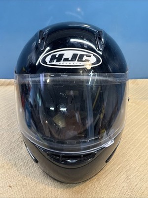 HJC CL-15 Motorcycle Helmet Black Sz L Snell DOT Approved