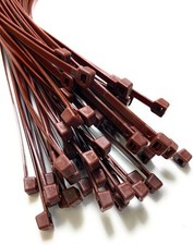 Heavy Duty Brown Cable Ties 7.2mmx450mm x20 Pieces