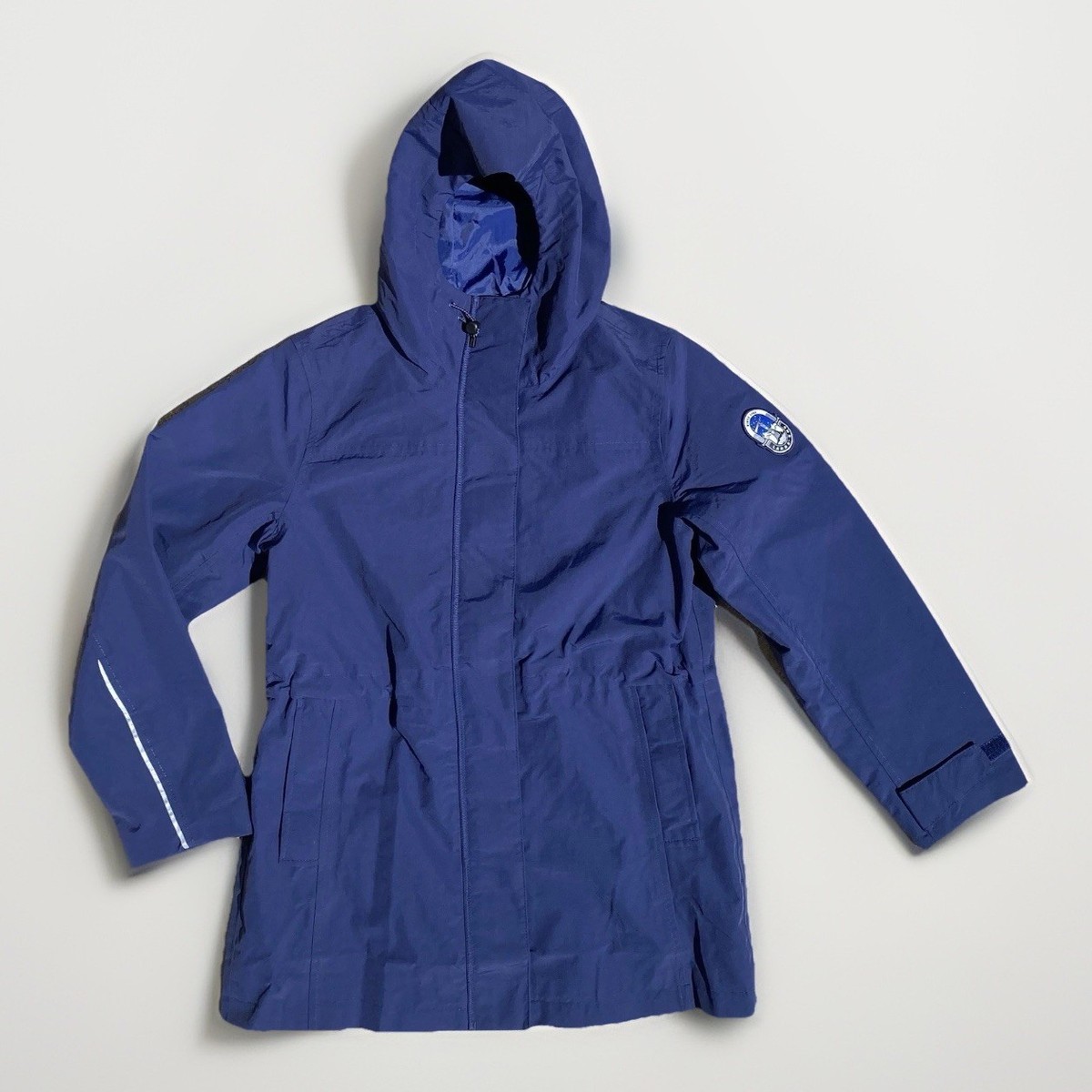 NWT Lands End Squall Raincoat Parka Jacket Womens XS Petite 2 4