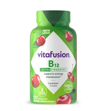 Vitafusion Extra Strength B12 Gummy Vitamins 170 Ct EXP 12/26 (SEALED)