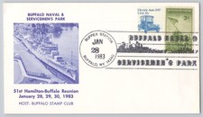 Buffalo, NY Naval & Servicemen Park, Hamilton- Reunion, 1983 17c
