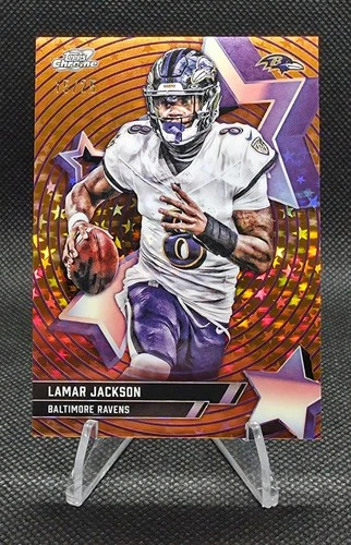2025 Topps Cosmic Chrome Lamar Jackson Base (RAW)