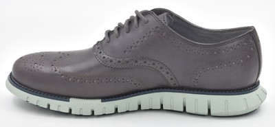 Cole Haan Zerogrand Gray Suede Wingtip Oxford Shoes Men\'s Size 7 C22626 Preppy $_12.JPG?set_id=880000500F main image 2