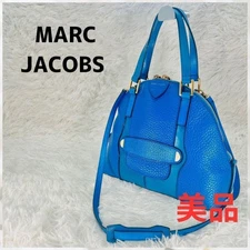 MARC JACOBS Women Bag Rare 2Way Handbag Blue Limited Edition VHTF Popular Produc