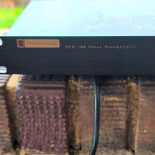 Parasound PPH-100 Class A Phono Preamplifier 2-Ch RCA In/Out 5W Black