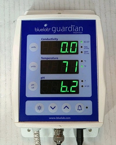 Bluelab Guardian Monitor pH Temp EC TDS CF Hydroponic Meter No Wifi