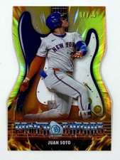 2026 Bowman Baseball Juan Soto #PC-12 Power Chords Gold Refractor /50 SSP Mets