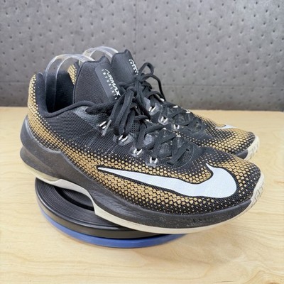 EXEC Nike Air Max Infuriate 852457-003 Sneakers Shoes Men Size 10 Black Yellow