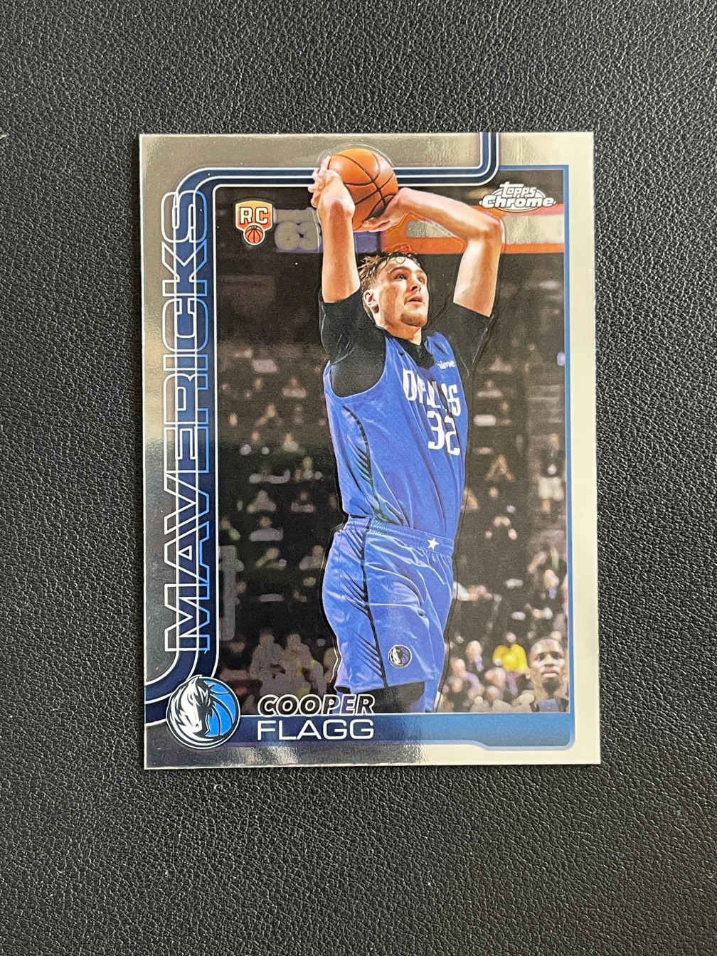 Cooper Flagg 2025-26 Topps Chrome Basketball Base RC #251 -at1