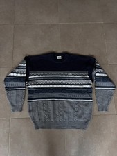 Lacoste Vintage Sweater Mens Long Sleeve Striped Multicolor Knit Size 5