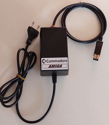 Amiga Alimentatore PSU Power Supply for Commodore Amiga A500 A500+ A600 A1200 NEW!