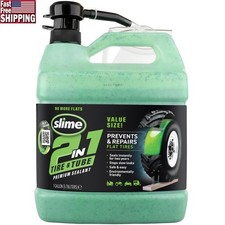 2-in-1 Tire Tube Sealant Gel Instant Flat Repair Puncture Protection 2 Years New