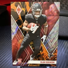 2023 Panini Phoenix Rookies Lava /175 Bijan Robinson #104 Rookie RC