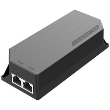 Grandstream GS-POE60W-MG 10GbE PoE Injector, 60W Power over Ethernet